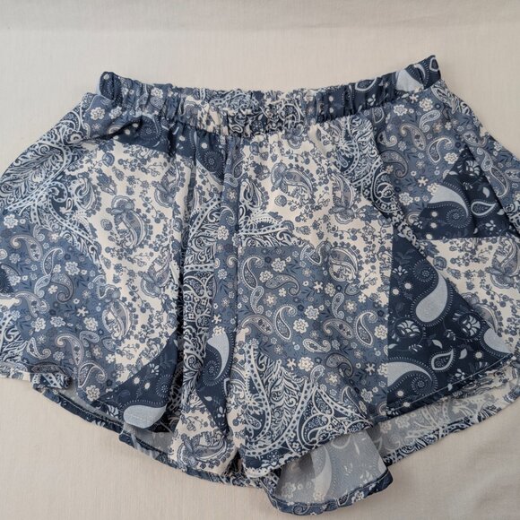 Altard State Animal Print Smocked Waist Tiered Mini Skirt Size Small Lightweight - Picture 8 of 8